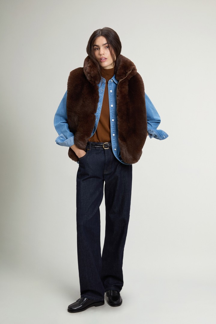 HYBRID CURLY VEST Verde photo 2 | Woolrich