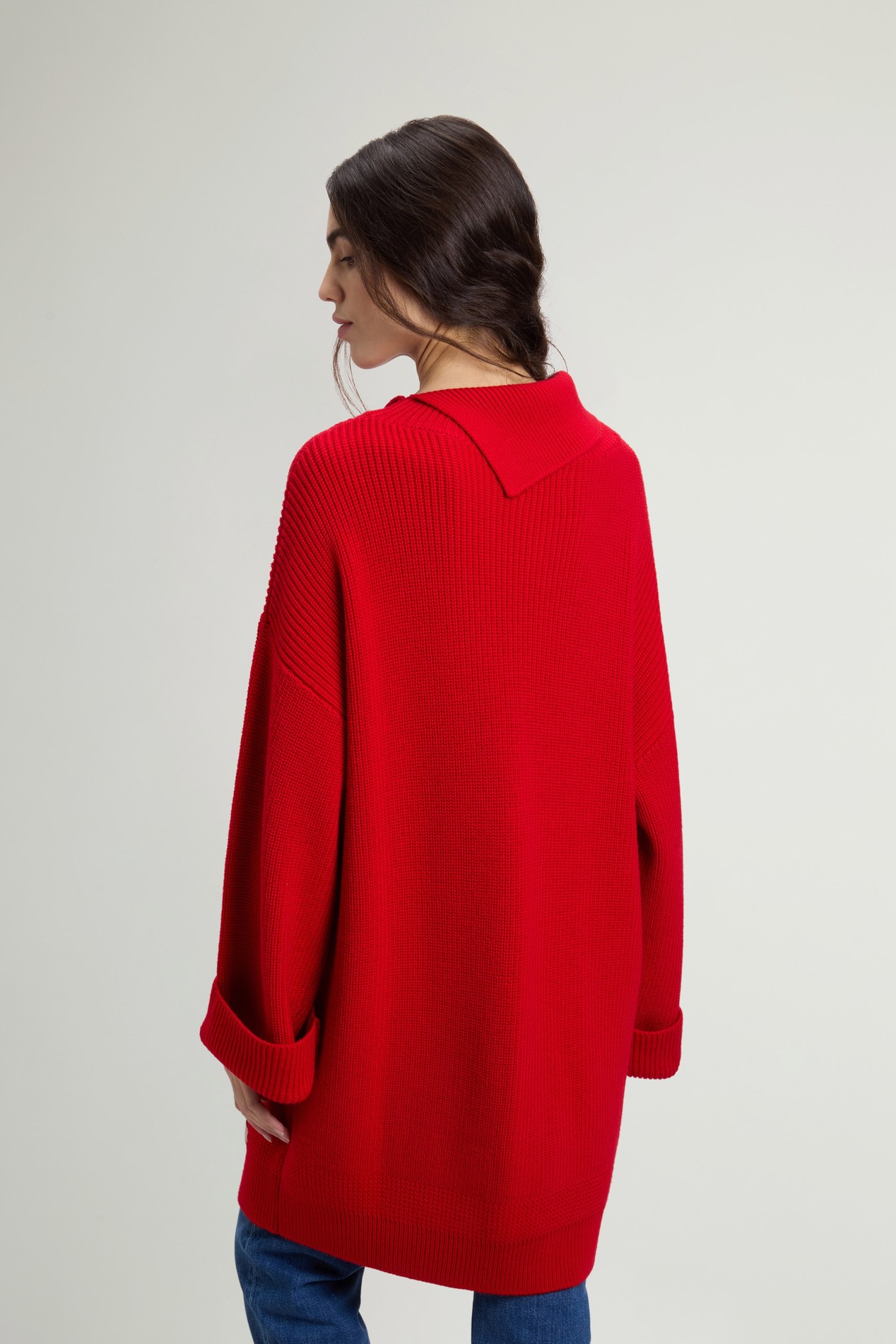 7GG FINE MERINOS TURTLENECK Red photo 3 | Woolrich