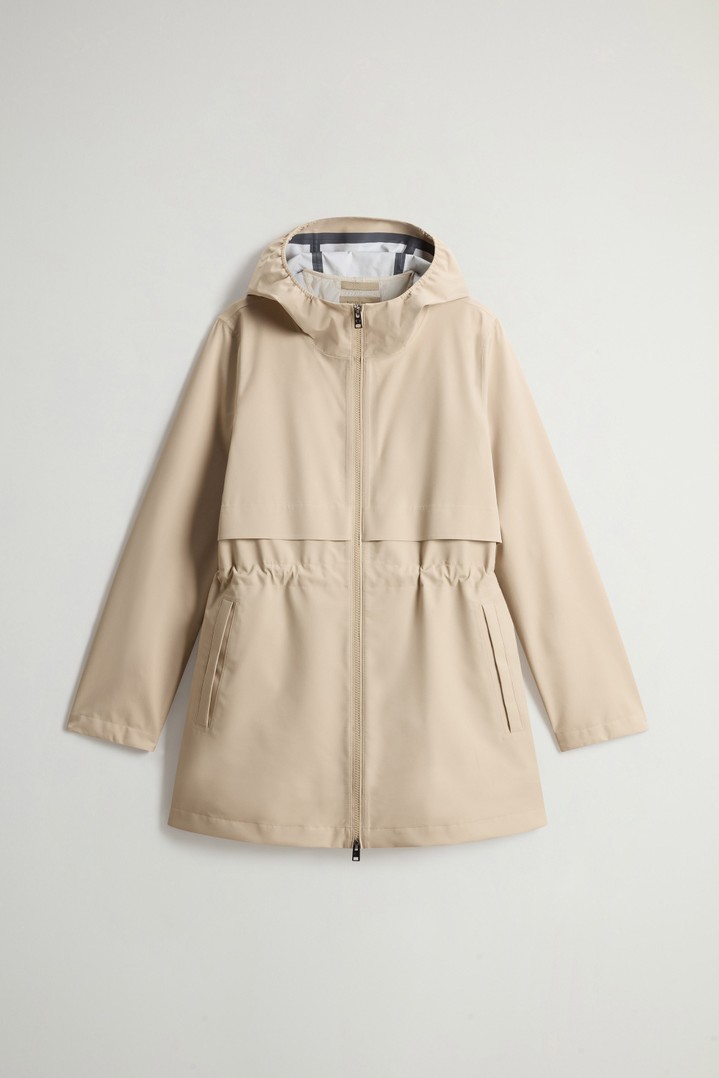 3-in-1 Parka in Light Stretch Fabric Beige photo 5 | Woolrich