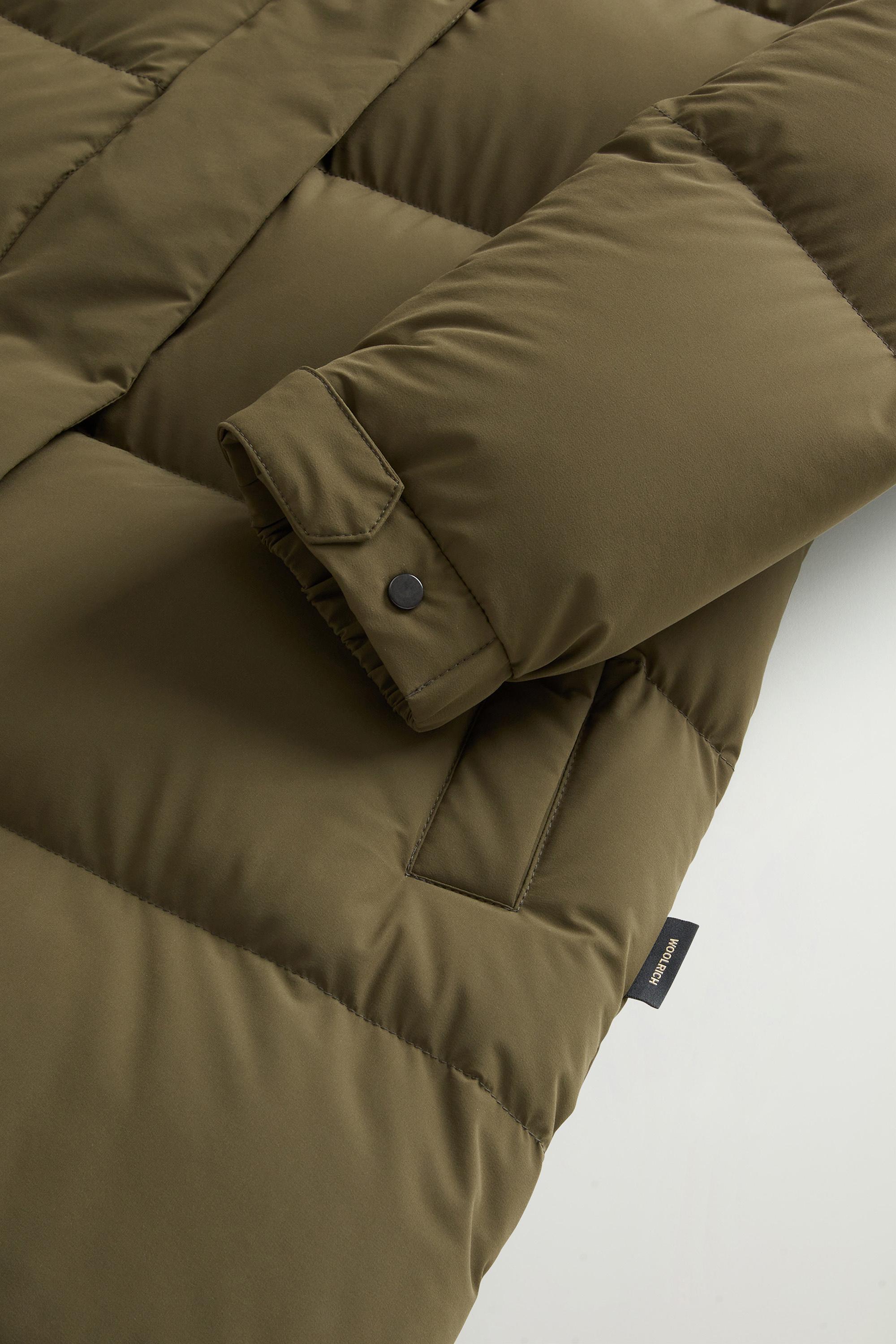 CLOUD MADISON LONG COAT Green photo 7 | Woolrich