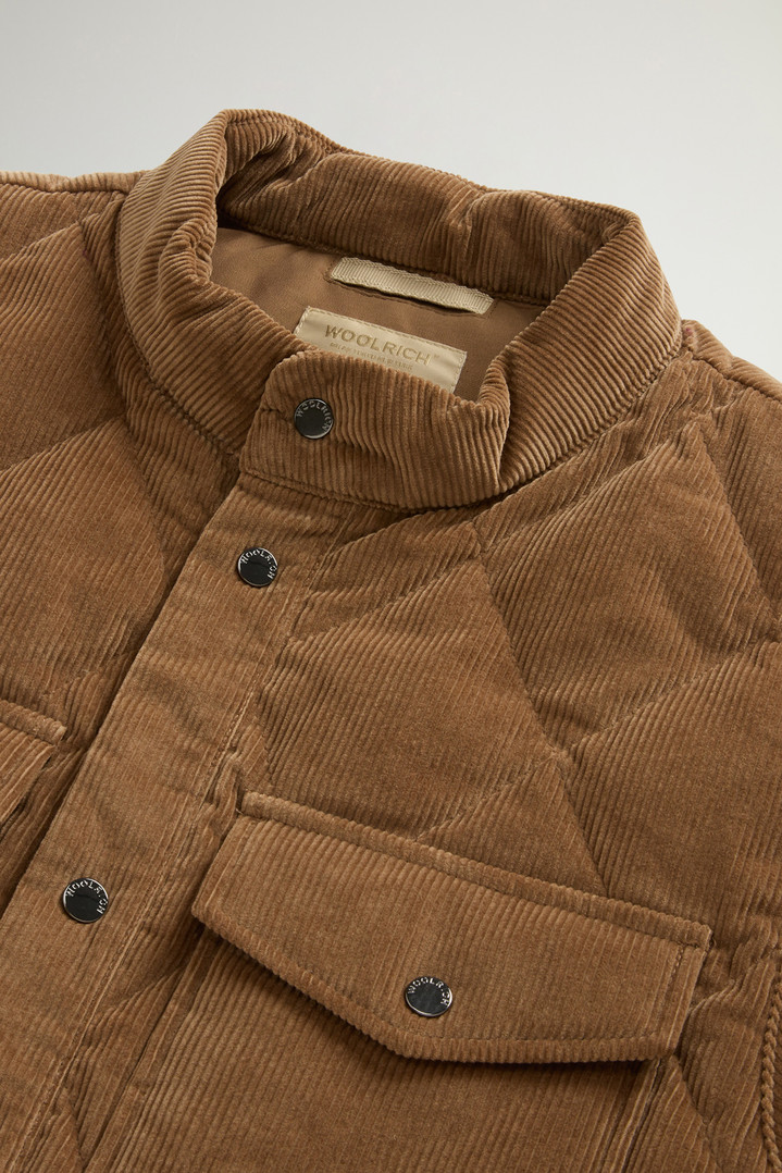 Corduroy Vest with Diamond Quilting Brown photo 6 | Woolrich