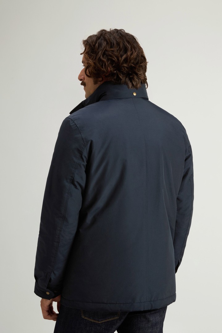 Mountain Jacket in Ramar Cloth Blue photo 3 | Woolrich