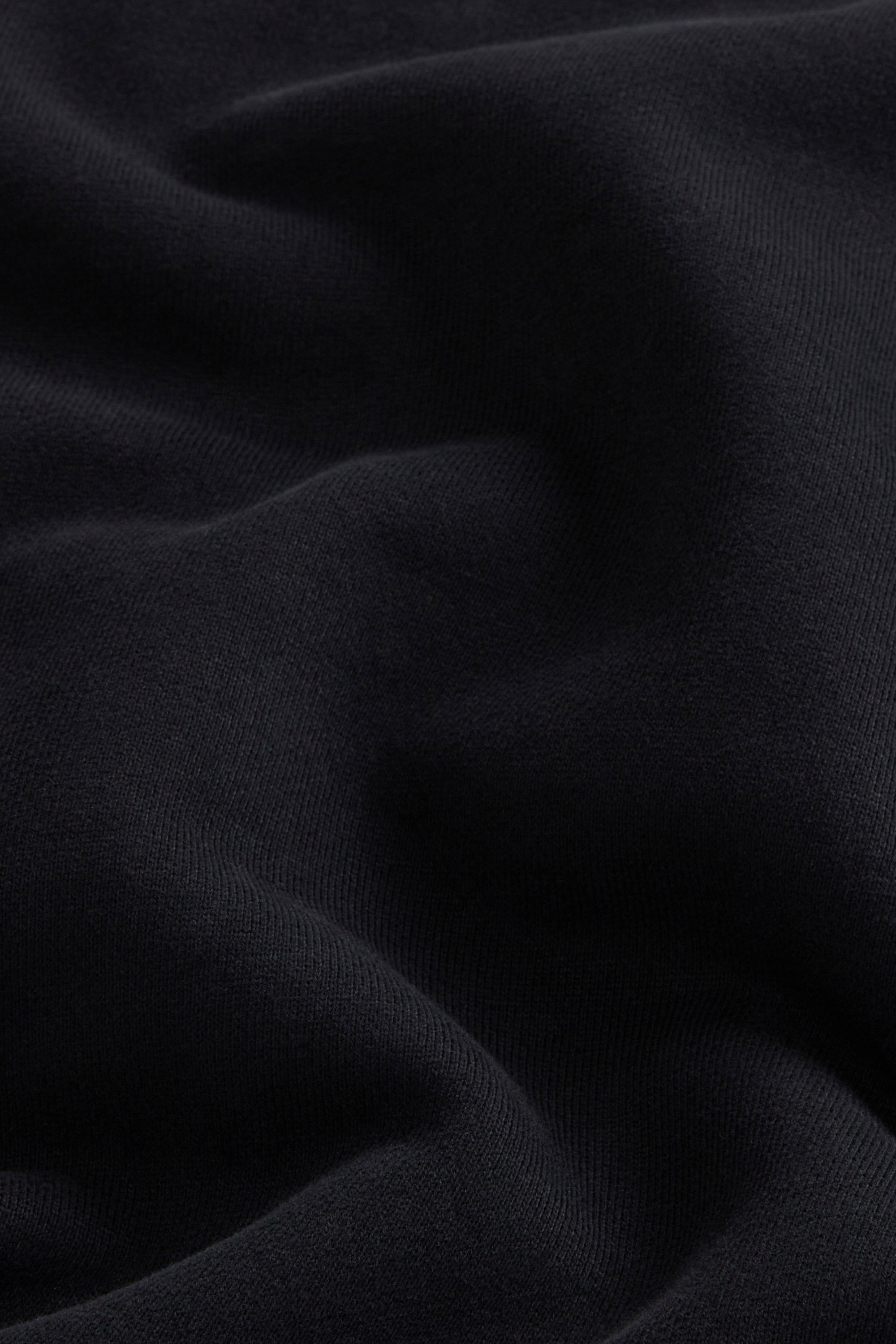 Teen Boys’ Crewneck Sweatshirt in Brushed Pure Cotton Black photo 7 | Woolrich