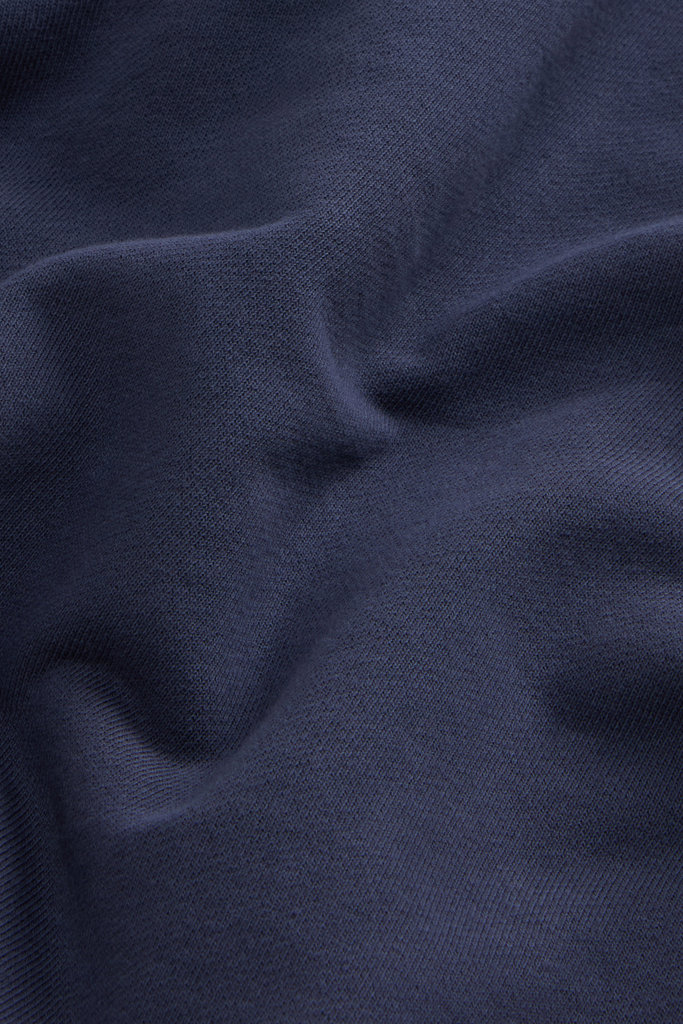 Garment-Dyed Hoodie in Pure Cotton Blue photo 2 | Woolrich
