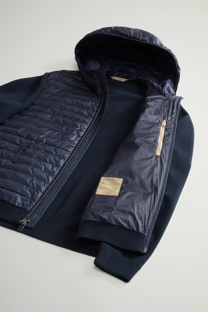 Allen Hybrid Jacket in Ripstop Nylon Blue photo 8 | Woolrich