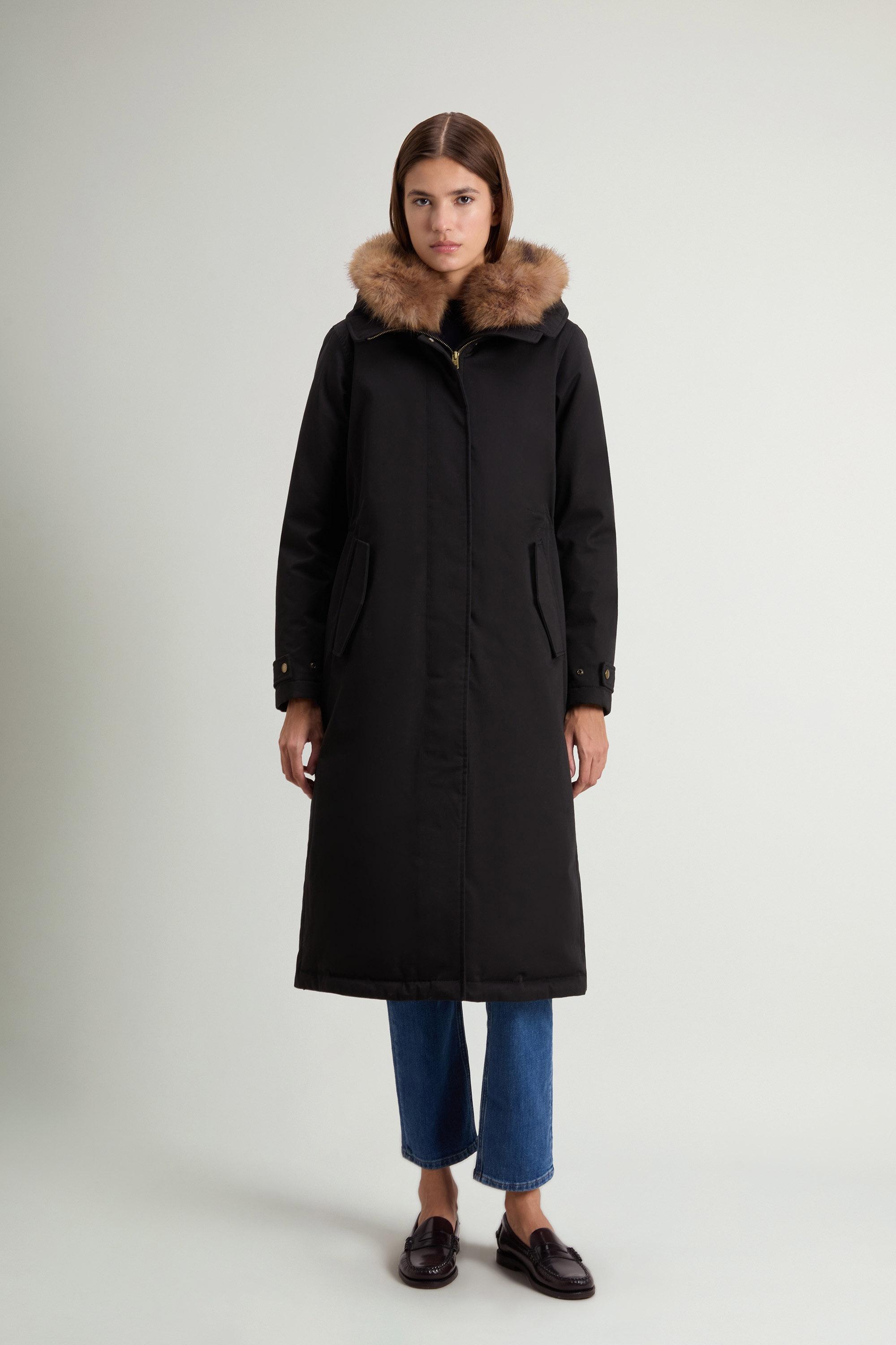 Long Padded Parka in Best Cotton Black photo 1 | Woolrich