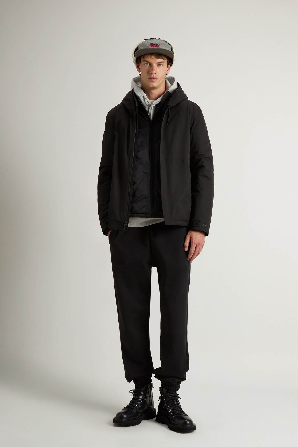 3-in-1 Crestmont Jacket Black photo 2 | Woolrich