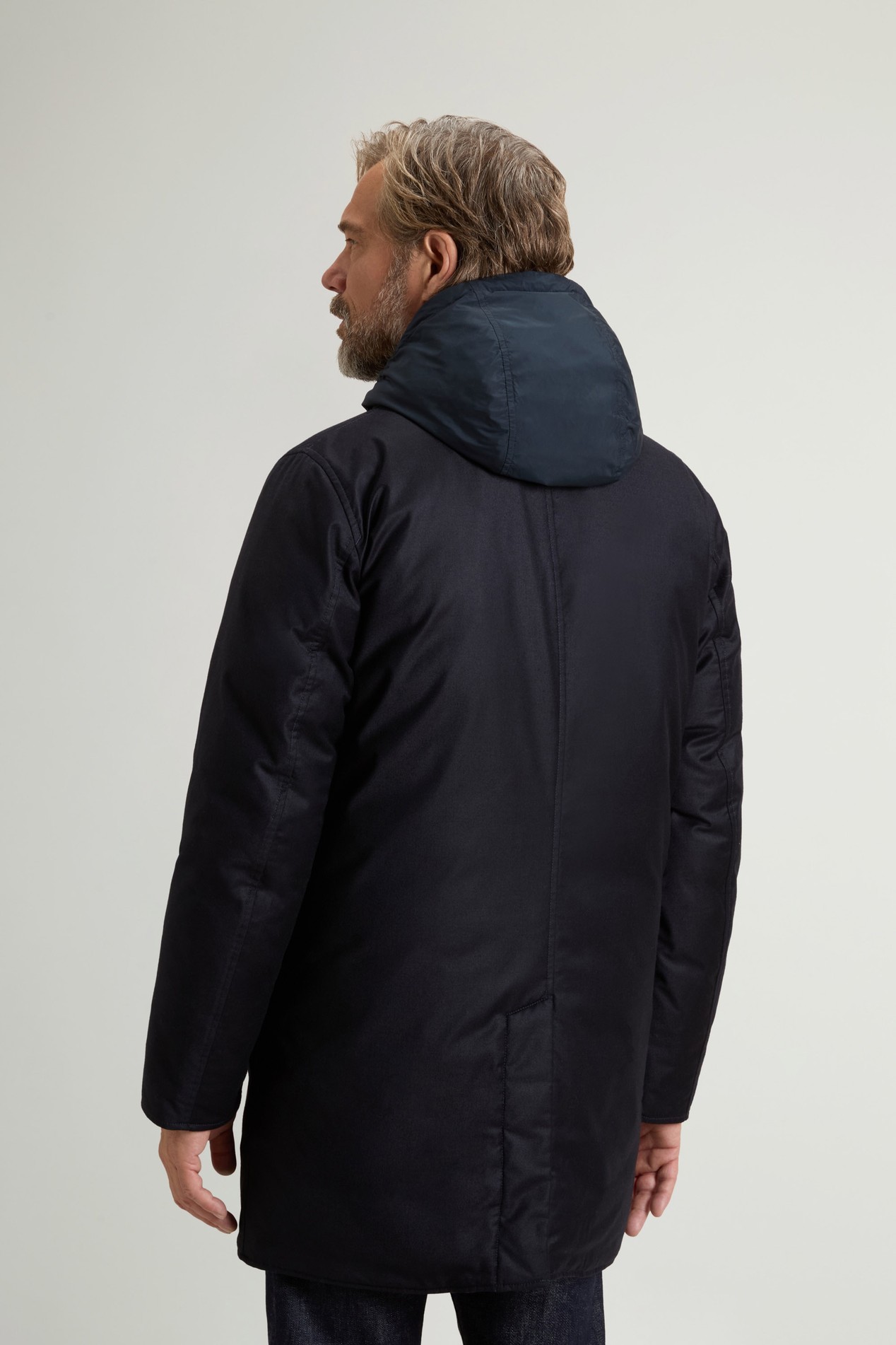 LP WOOL SILK 2IN1 COAT Blue photo 3 | Woolrich