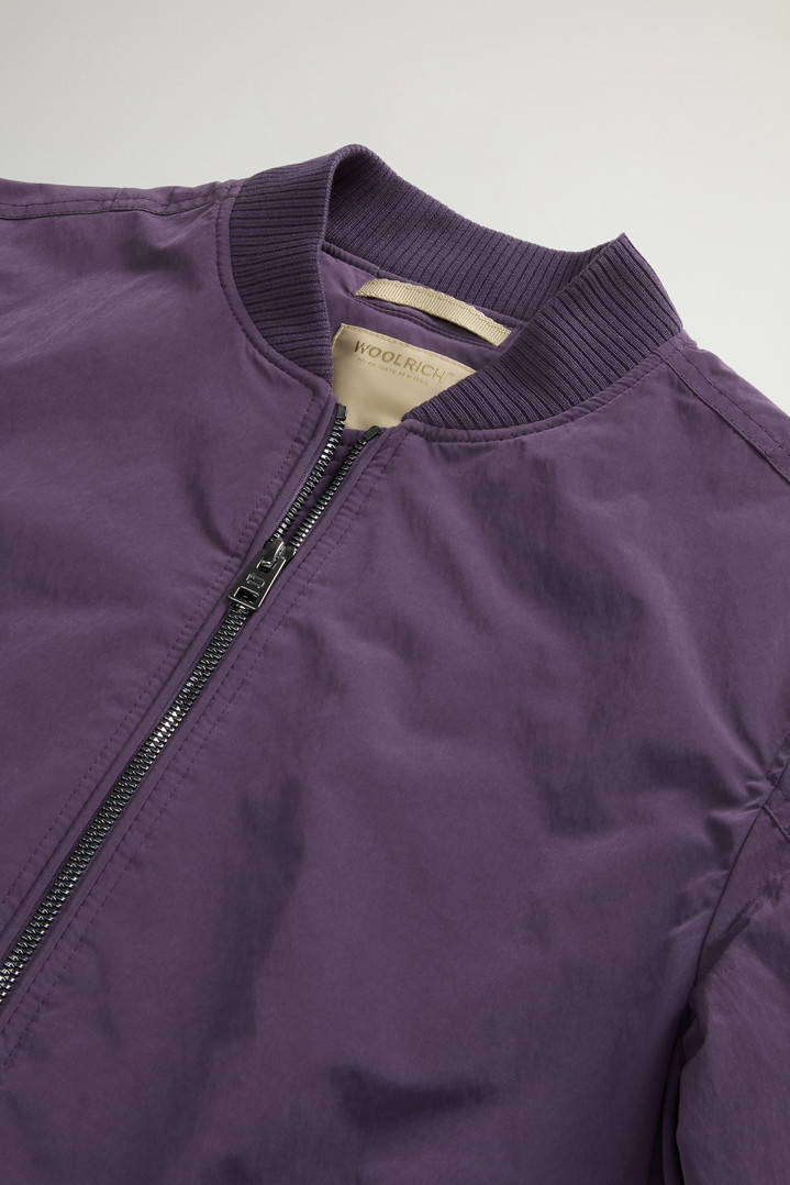 Grace Bomber Jacket in Peached Poly Purple photo 6 | Woolrich