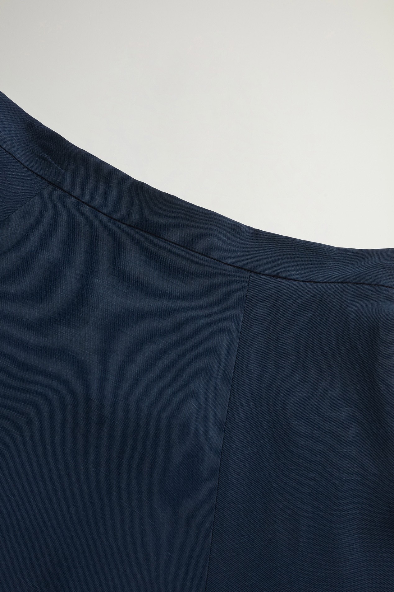 LYOCELL LINEN LONG SKIRT Blue photo 4 | Woolrich