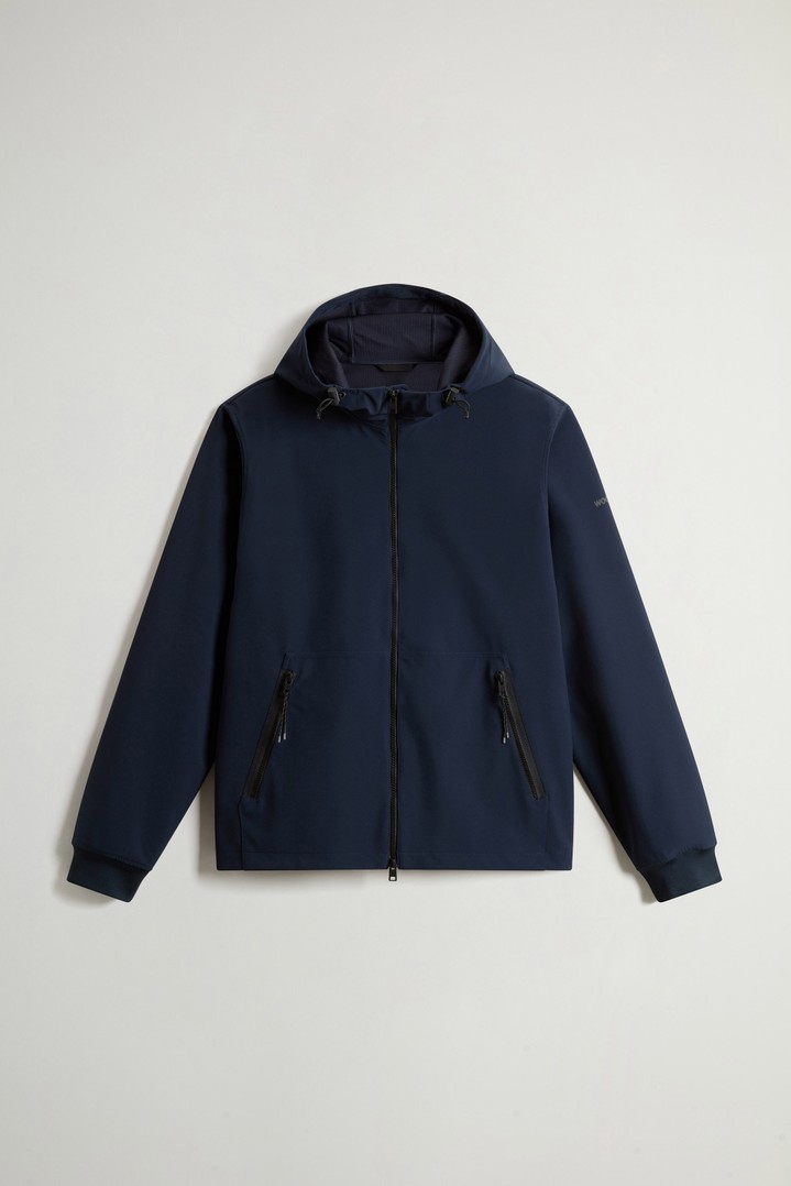 Tech Softshell Jacket Blue photo 5 | Woolrich