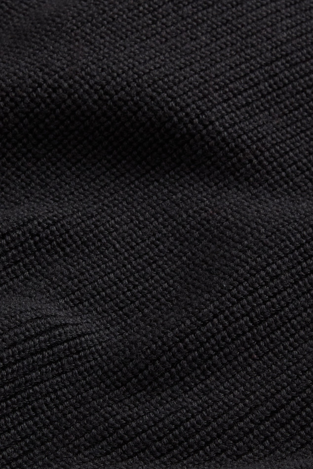 FINE MERINOS FULL-ZIP CARDIGAN GG8 Black photo 7 | Woolrich