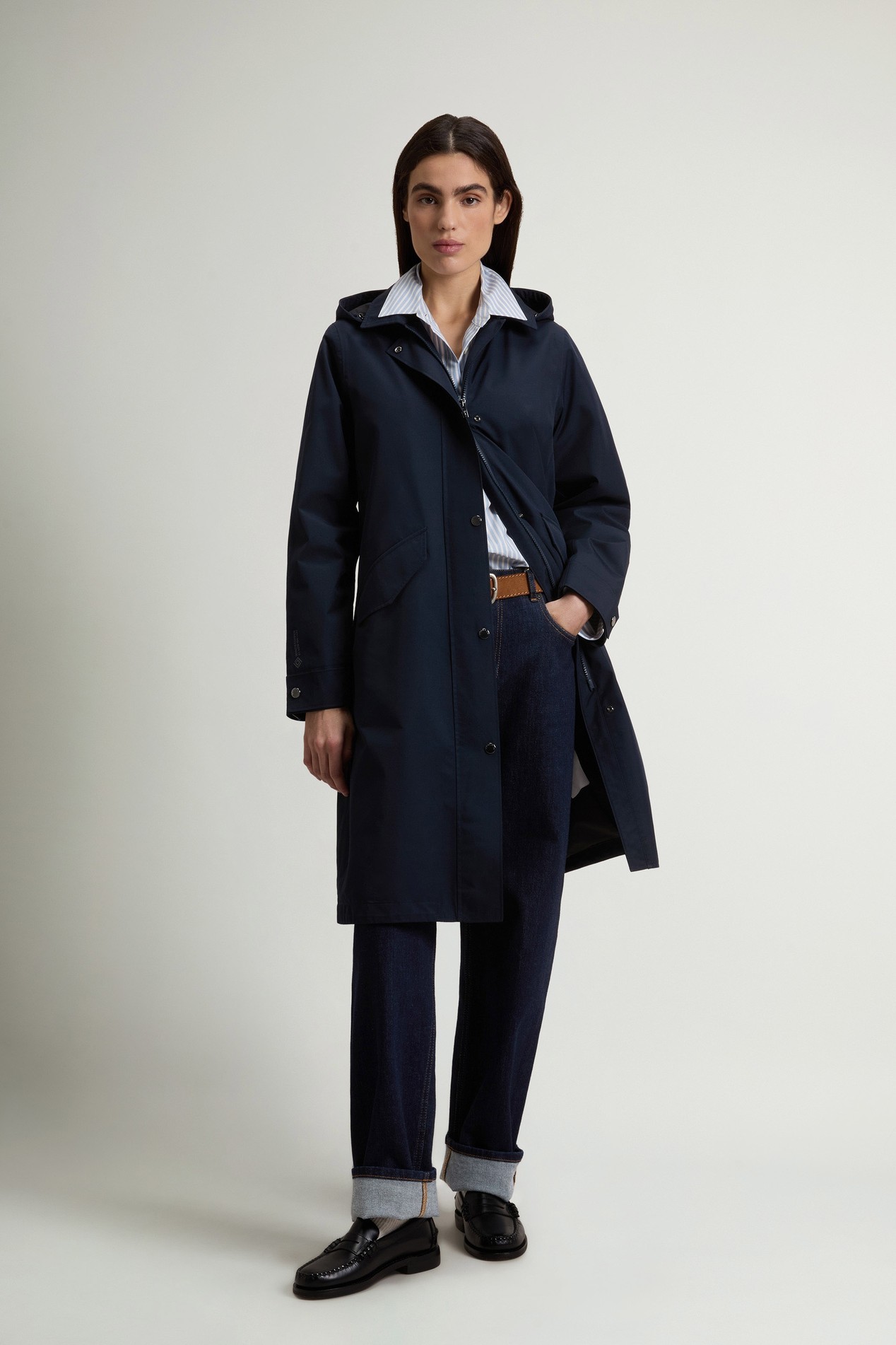 GTX LONG PARKA Blue photo 2 | Woolrich