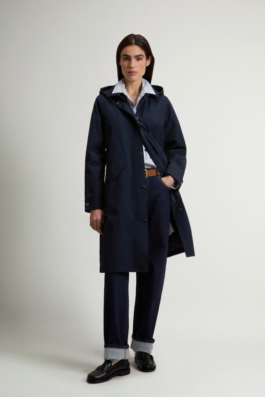 GTX LONG PARKA Blue photo 1 | Woolrich