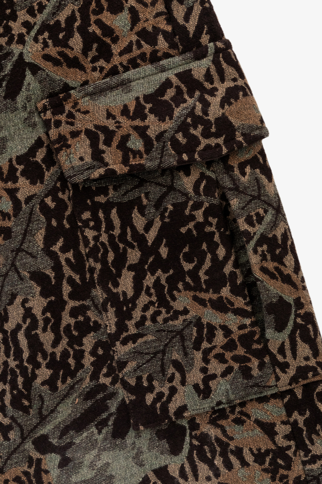 Wool Blend Camo Pants - Aimé Leon Dore / Woolrich Brown photo 2 | Woolrich