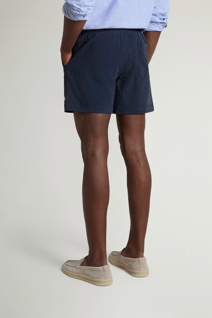 SOLID SWIM SHORTS Blue photo 2 | Woolrich