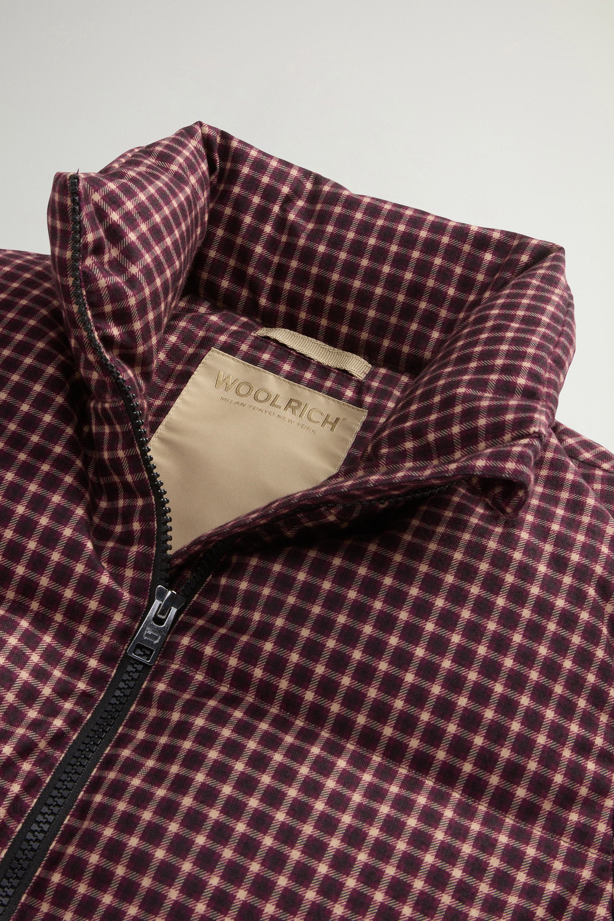 Down Jacket in Two-Layered Fabric Burgundy photo 6 | Woolrich