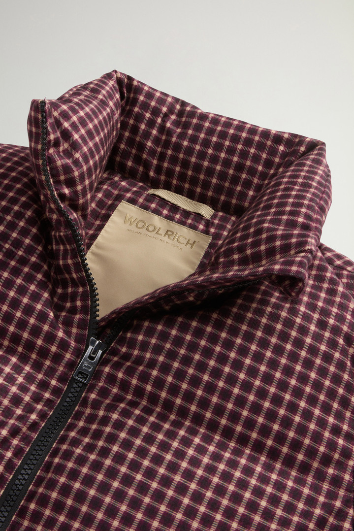 Down Jacket in Two-Layered Fabric Burgundy photo 6 | Woolrich