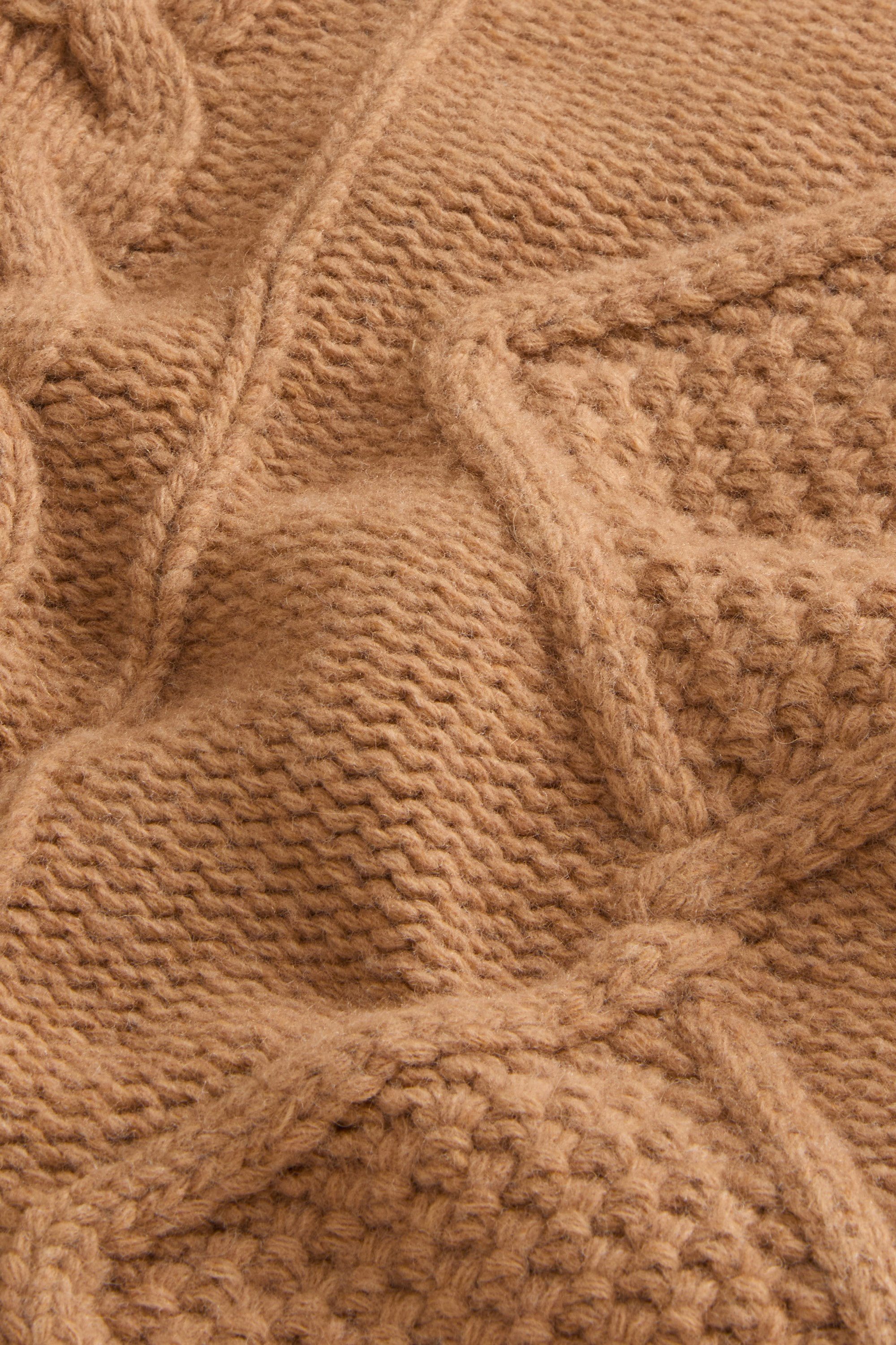 3GG ARAN TURTLENECK Beige photo 6 | Woolrich