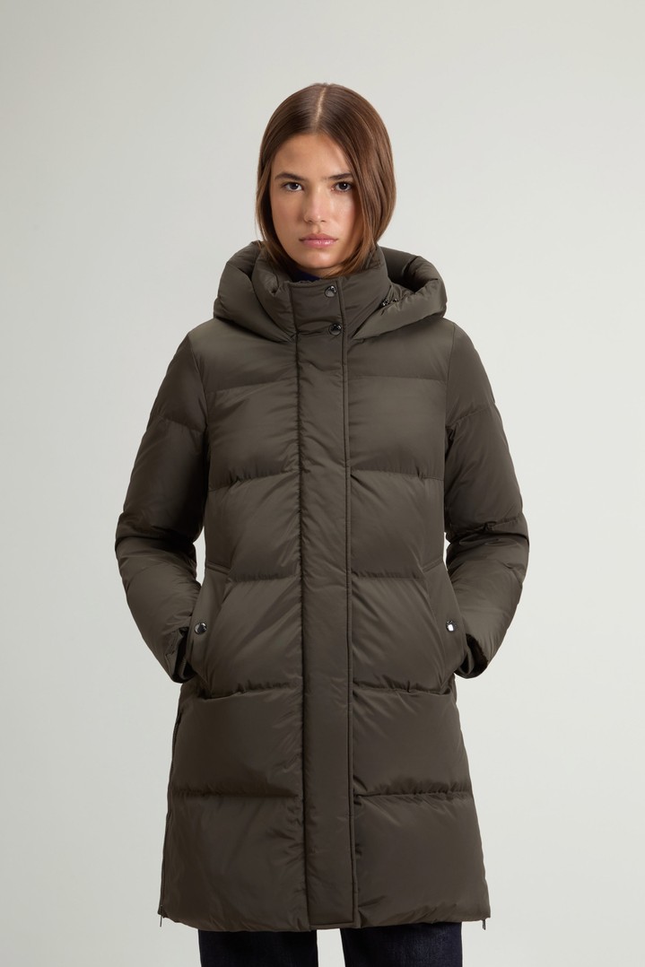 Long Kelly Down Jacket Green photo 1 | Woolrich