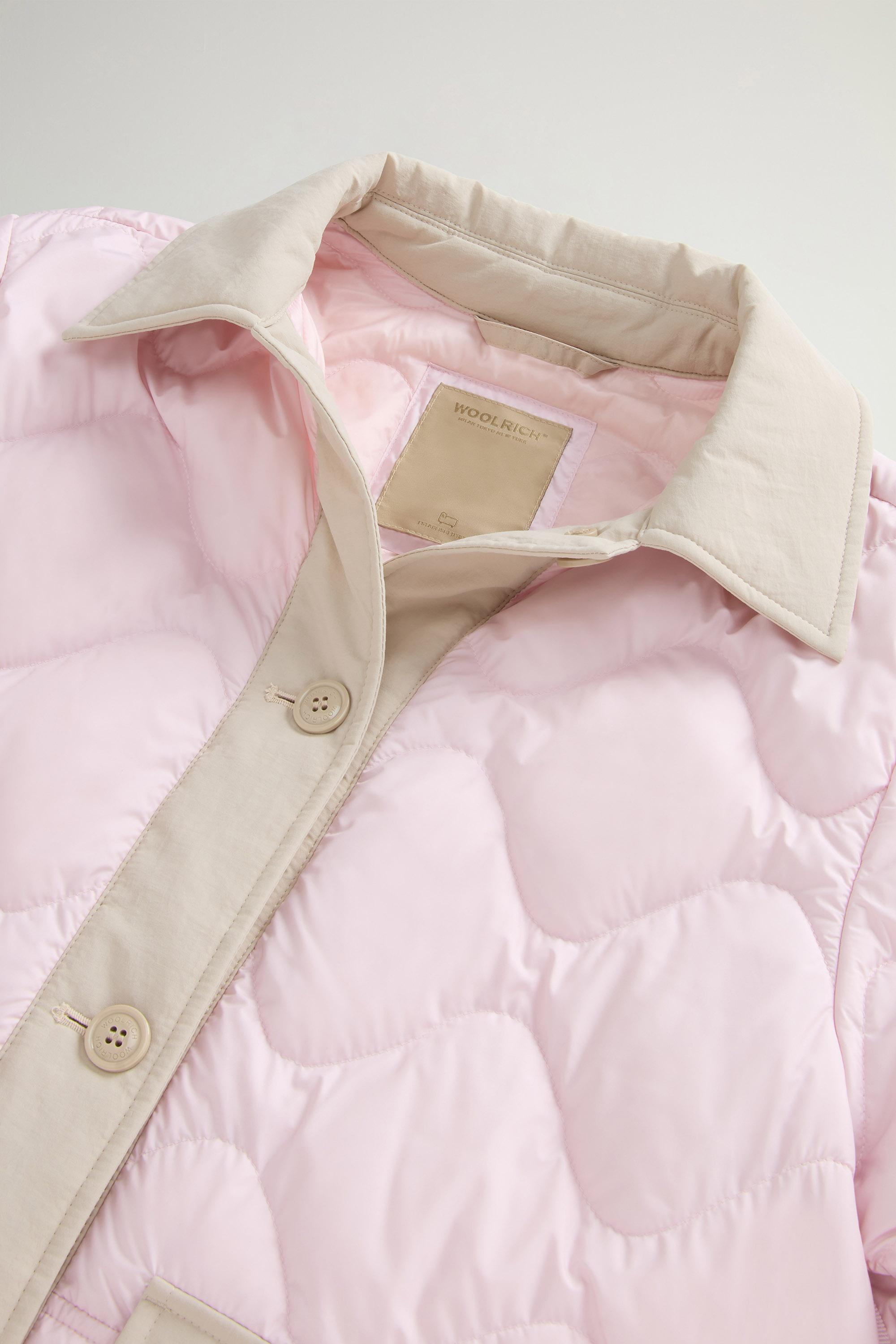 Quilted Microfiber Heritage Jacket Pink photo 6 | Woolrich