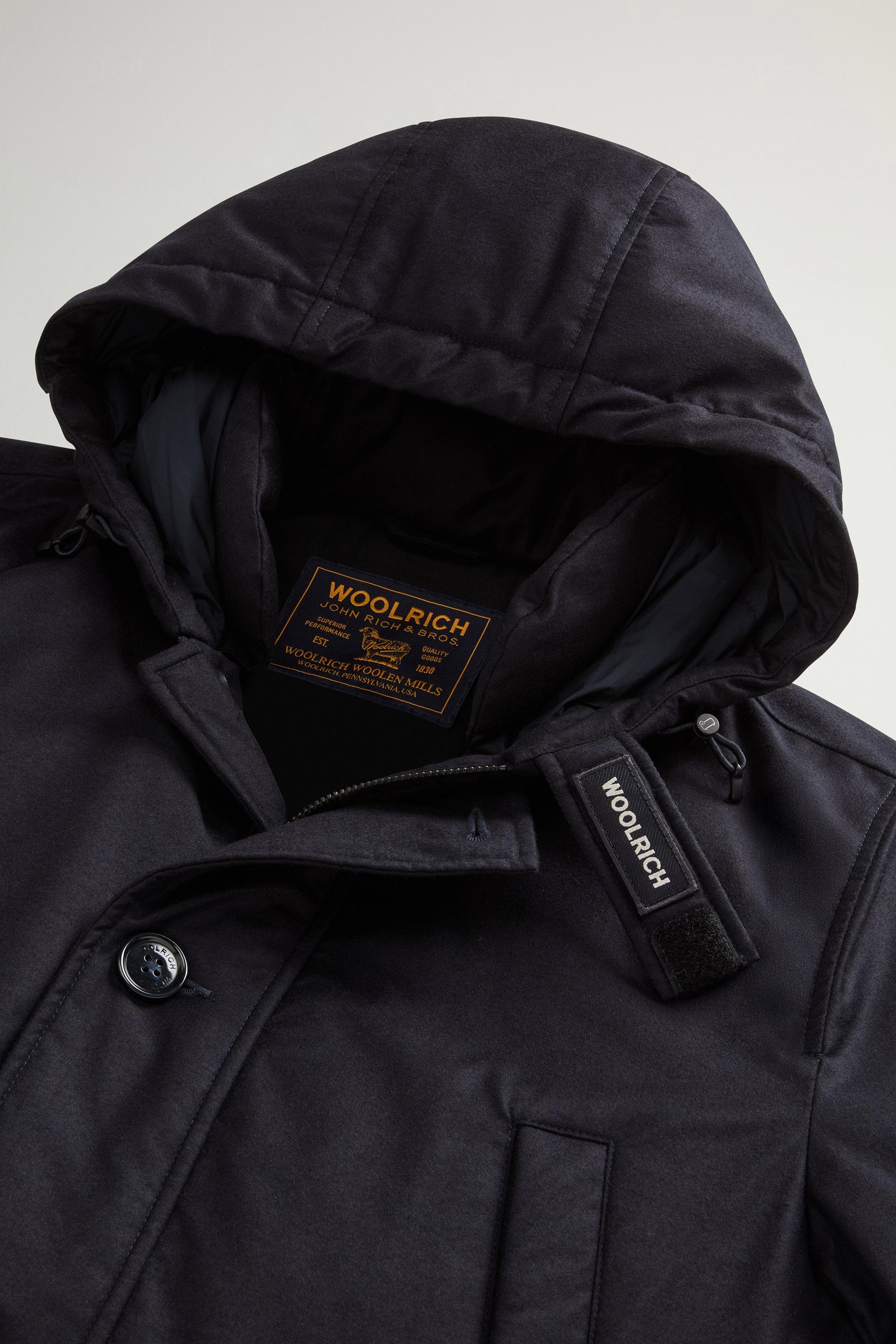 LP WOOL SILK PARKA Blue photo 6 | Woolrich