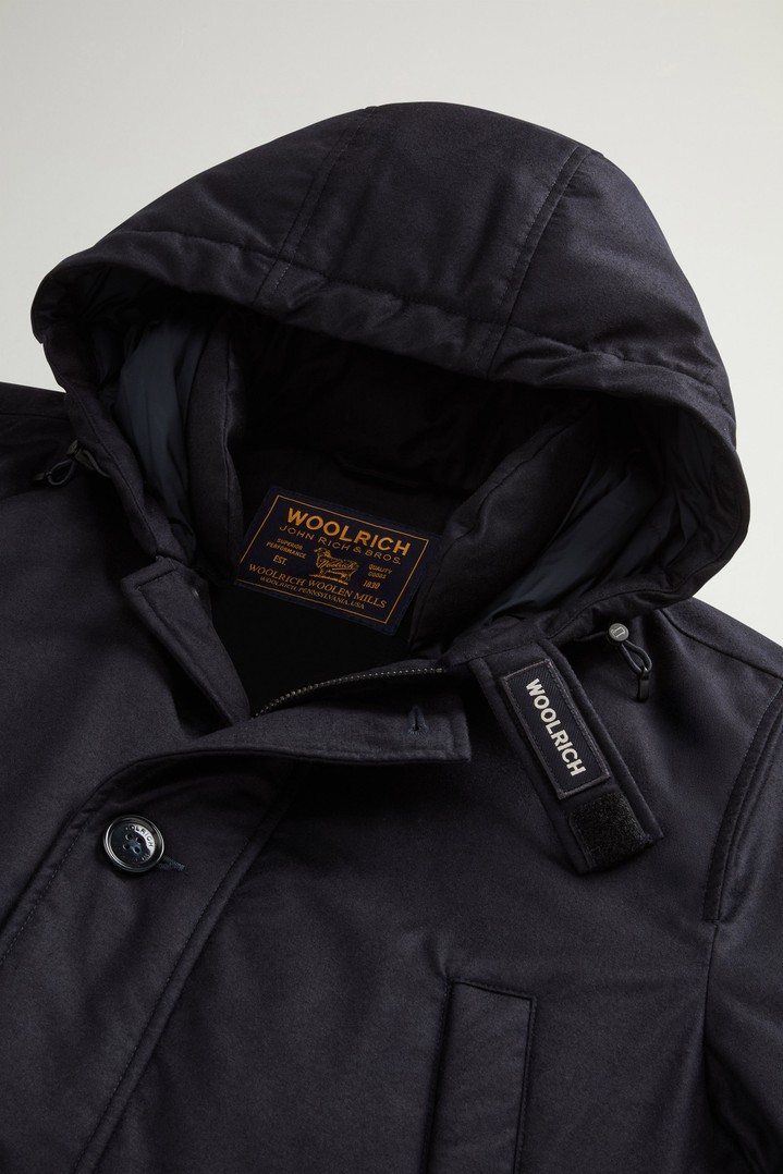 LP WOOL SILK PARKA Blue photo 6 | Woolrich