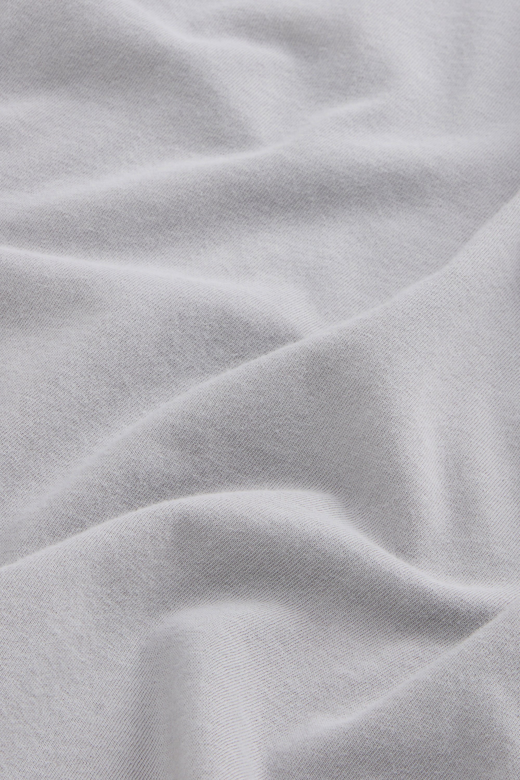 Garment-Dyed T-Shirt in Pure Cotton Gray photo 2 | Woolrich