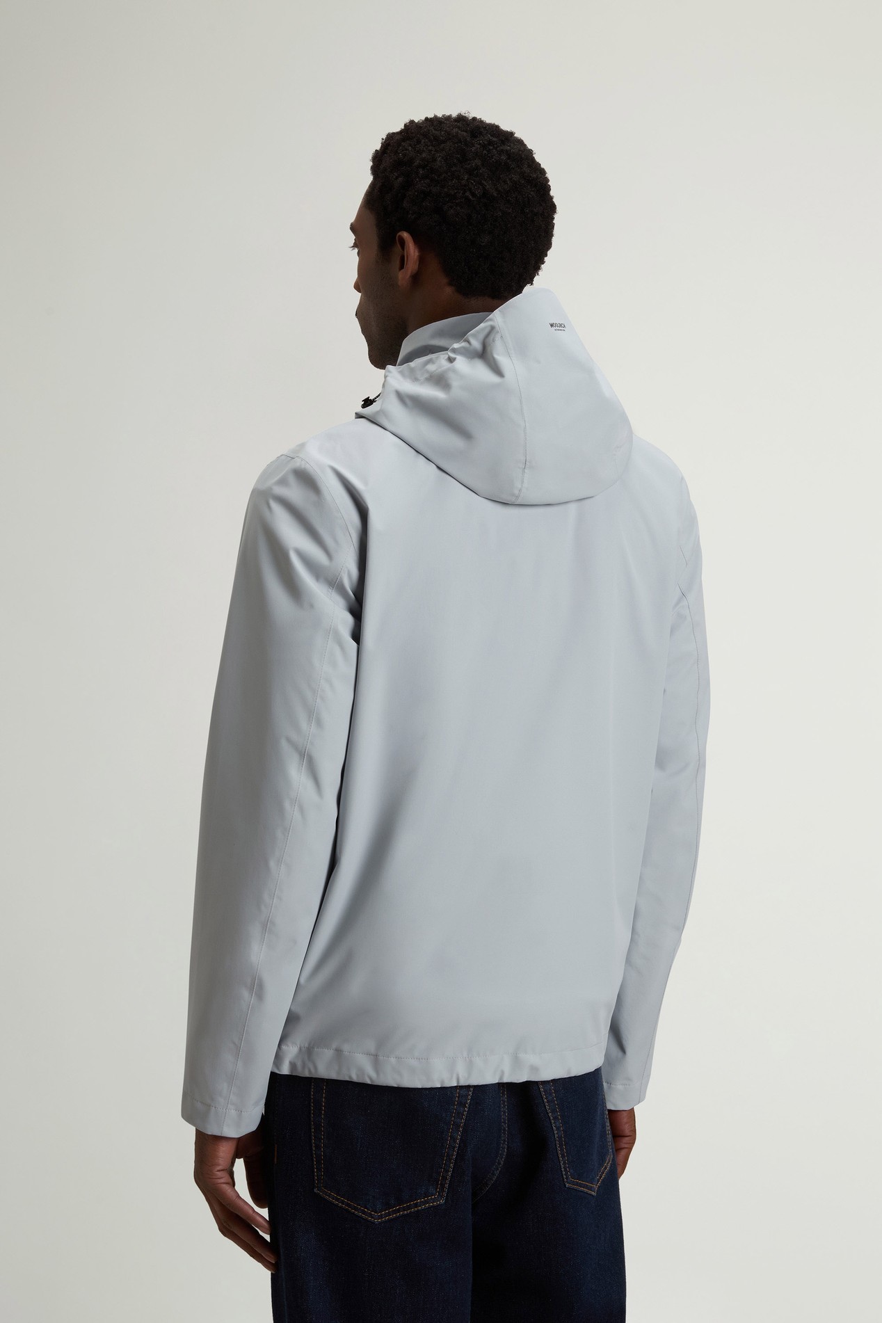 Pacific Jacket in Two-Layered Fabric Gray photo 3 | Woolrich
