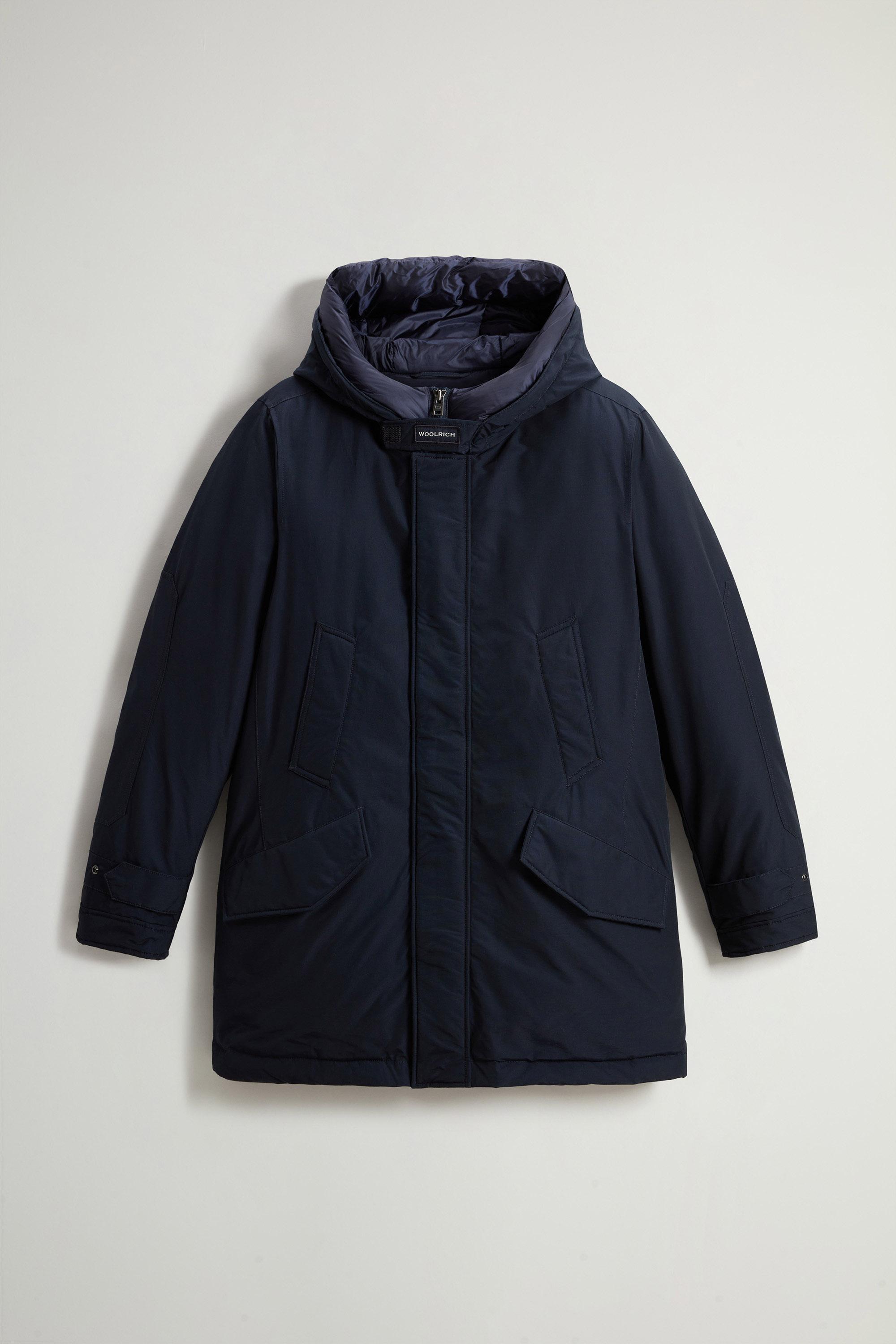 Polar Parka in Ramar Cloth with High Collar Blue photo 5 | Woolrich