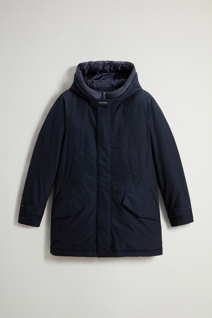 Polar Parka in Ramar Cloth with High Collar Blue photo 5 | Woolrich