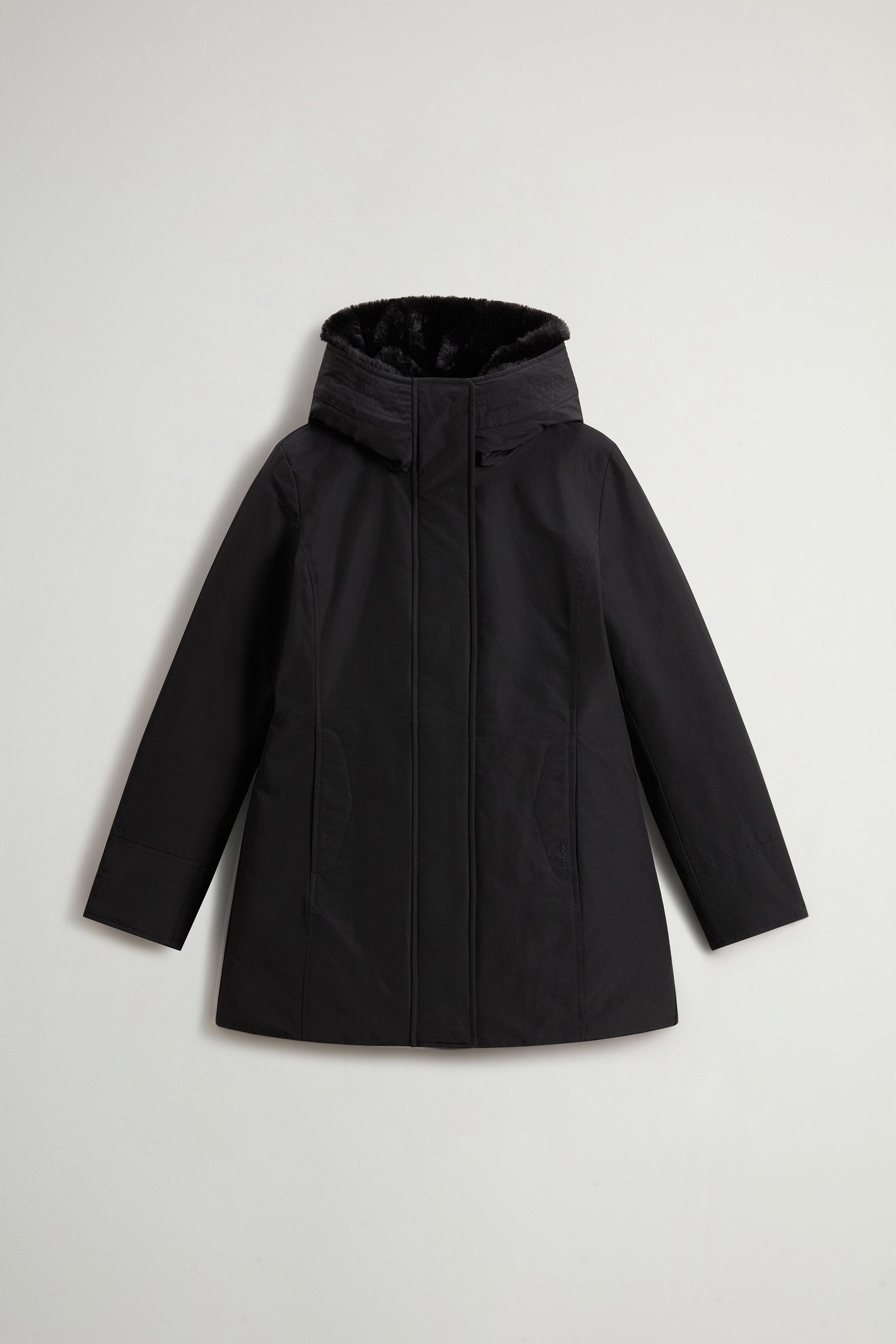 BOULDER FAUX FUR PARKA Black photo 5 | Woolrich