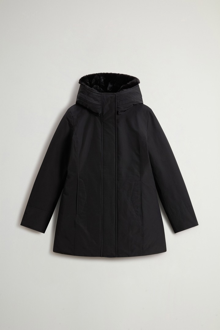 BOULDER FAUX FUR PARKA Black photo 5 | Woolrich