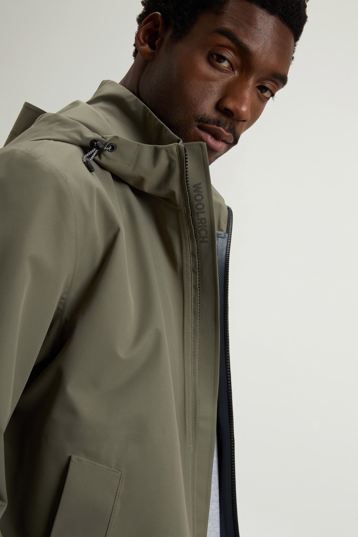 Pacific Jacket in Two-Layered Fabric Green photo 4 | Woolrich