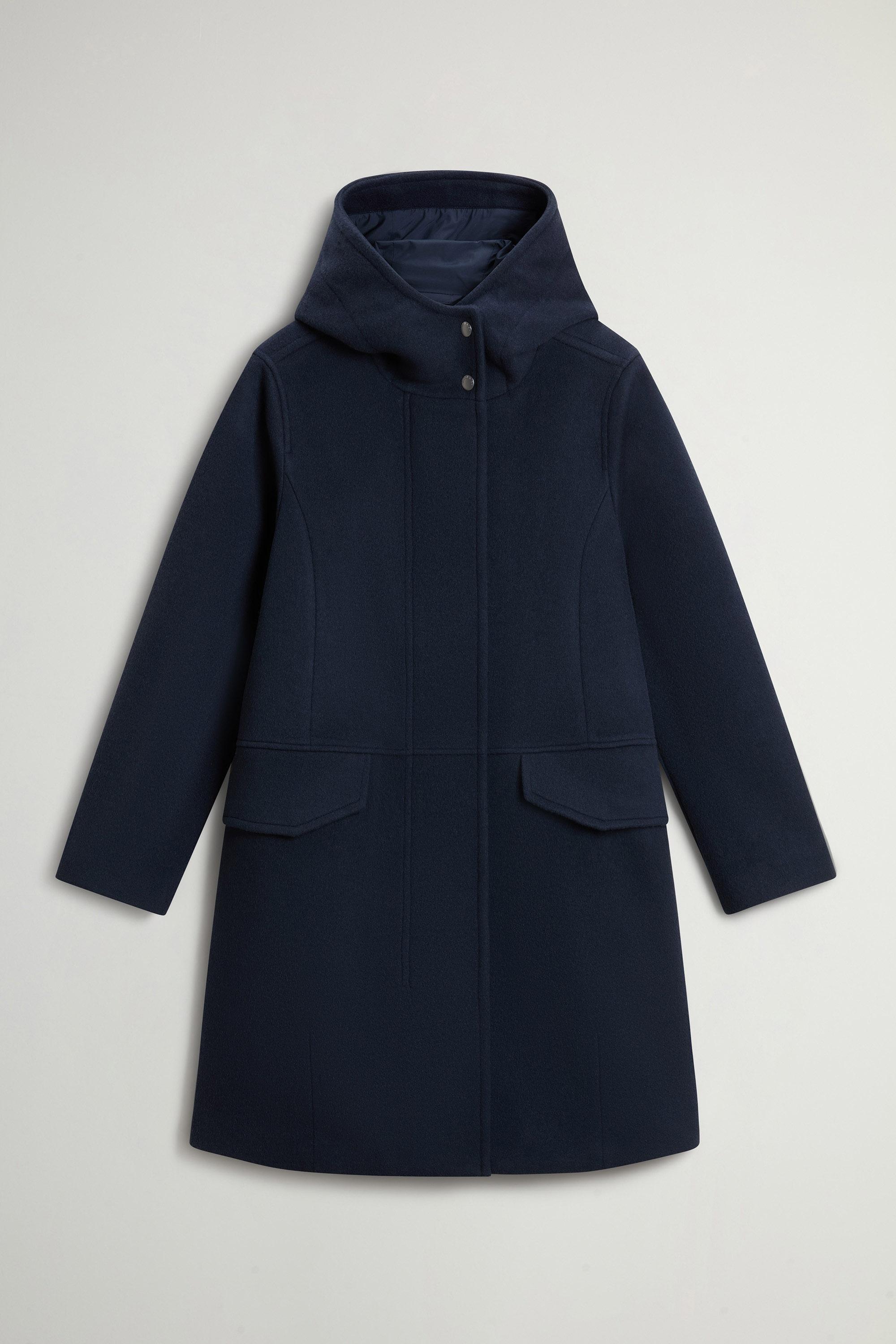 MELTON WOOL PARKA Blau photo 5 | Woolrich