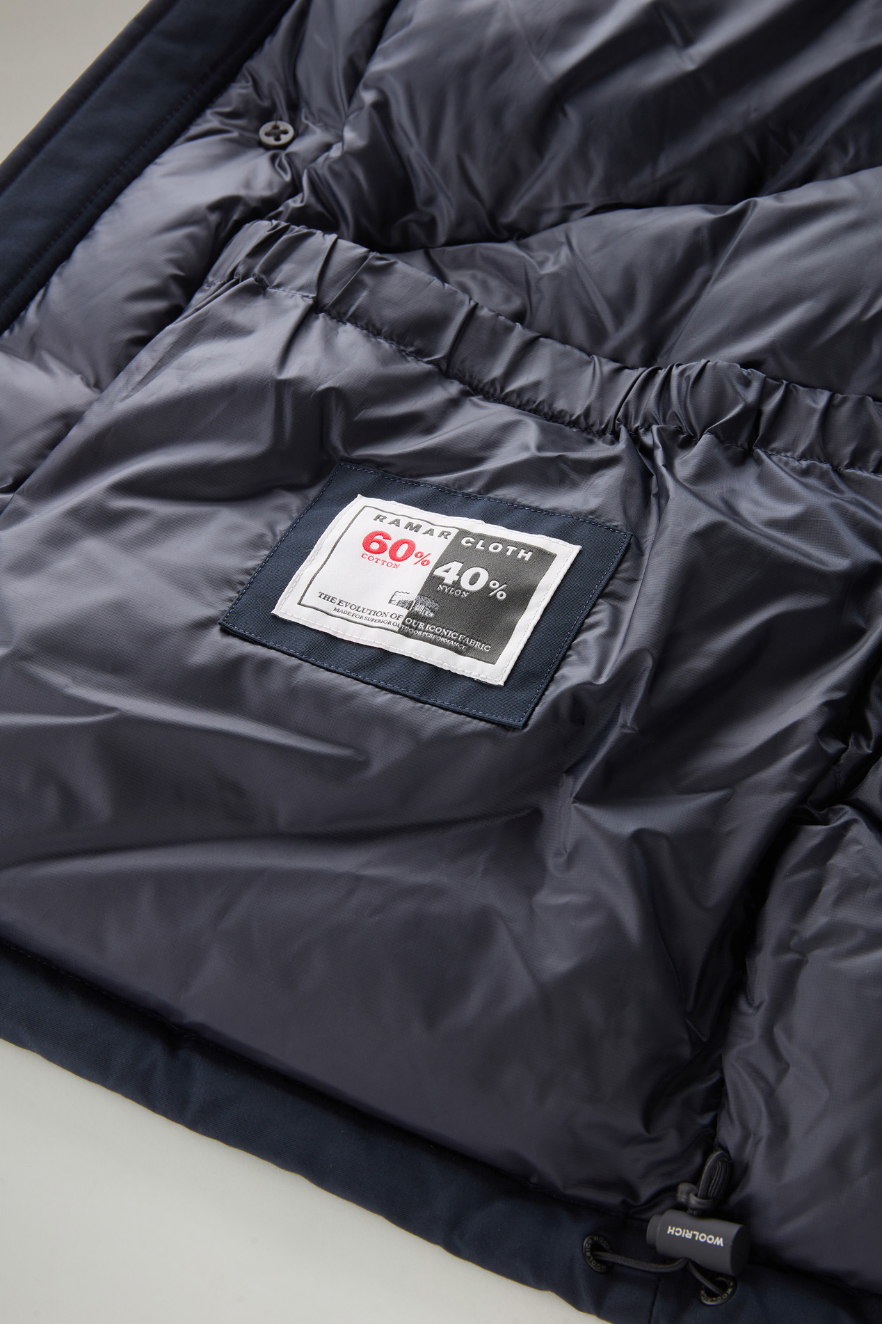 Arctic Anorak in Ramar Cloth Blue photo 8 | Woolrich