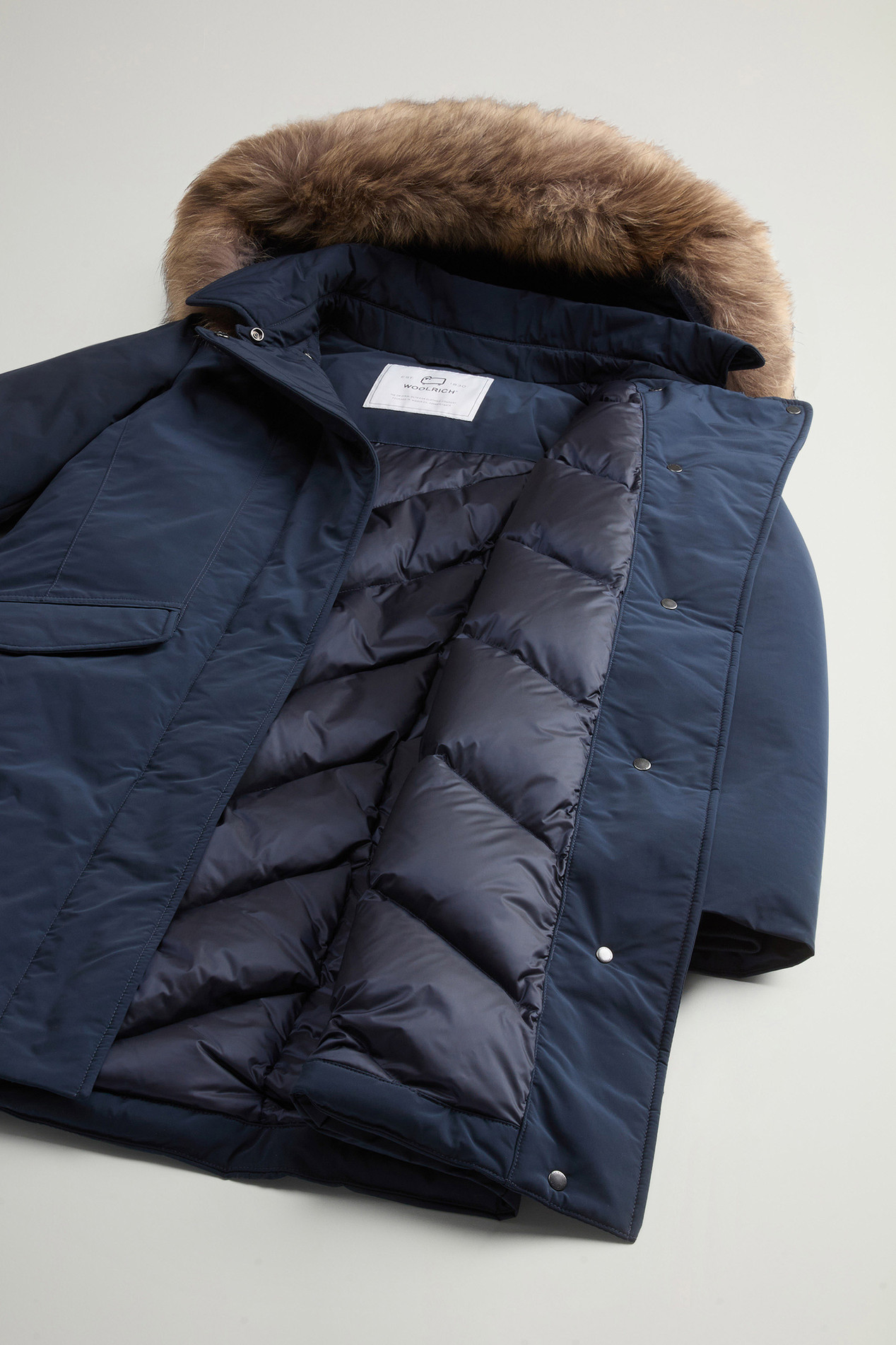 Modern Vail Parka met afneembare capuchon Blauw photo 9 | Woolrich