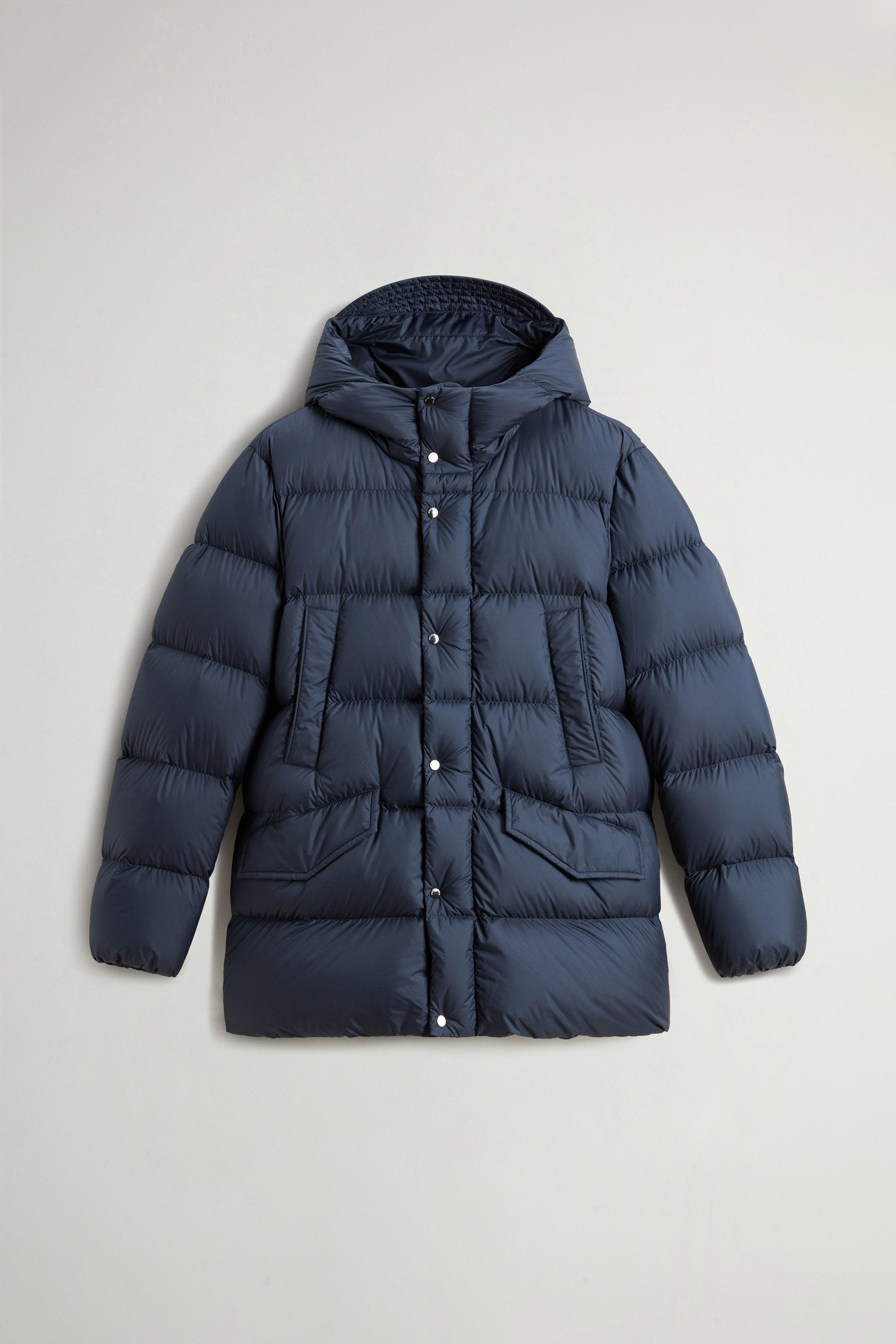 Cloud Parka aus Mikrofaser Blau photo 5 | Woolrich