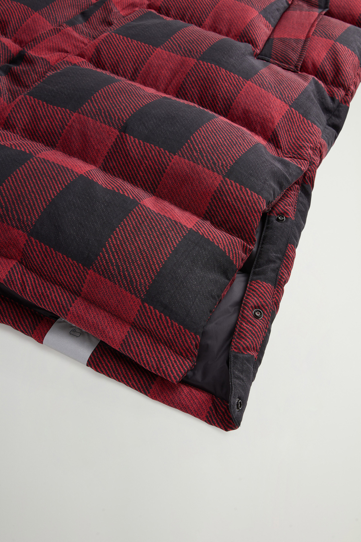 Quilted Check Parka in Olmetex Nylon by Todd Snyder Multicolor photo 10 | Woolrich