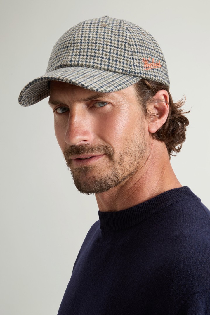 CHECK BASEBALL CAP Brown photo 1 | Woolrich