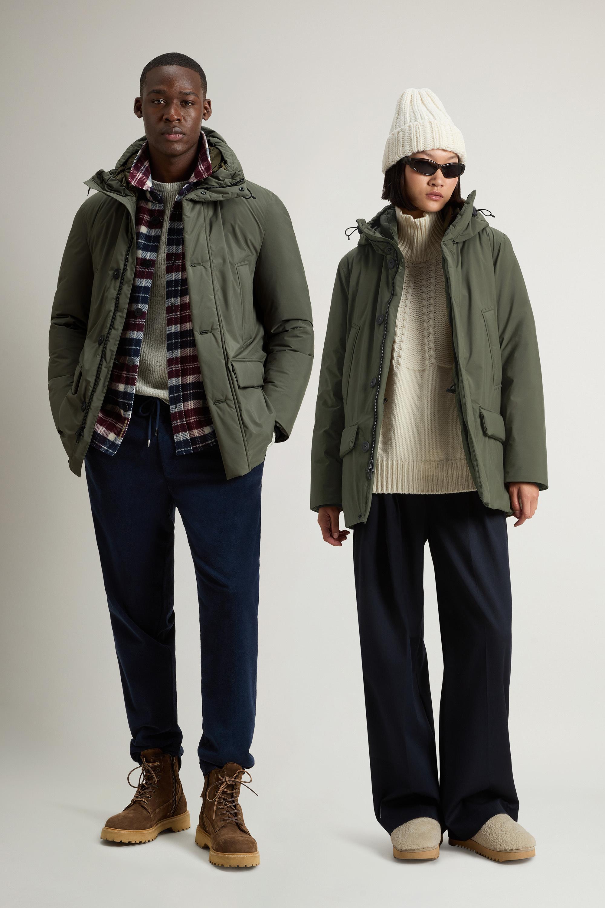 Cloud Arctic Parka with Hood Green photo 1 | Woolrich
