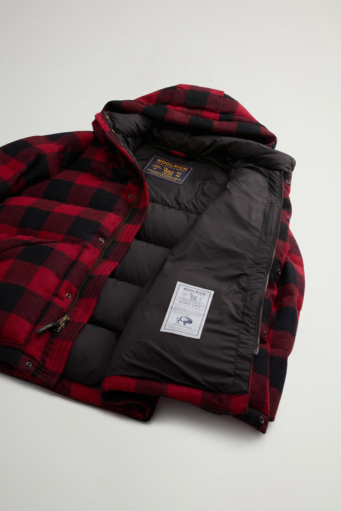 CHECK MOON PUFFER PARKA Rouge photo 9 | Woolrich