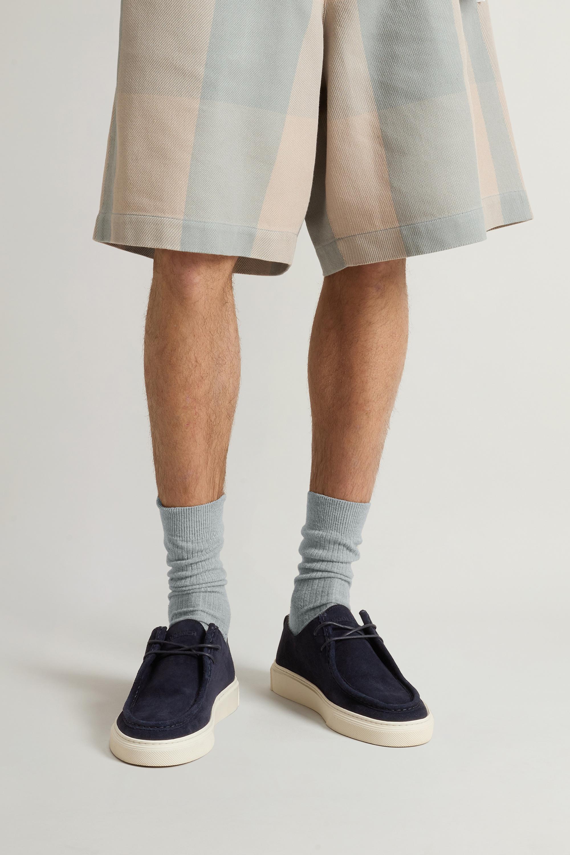 Upland Suede Lace-Up Shoes Blue photo 6 | Woolrich