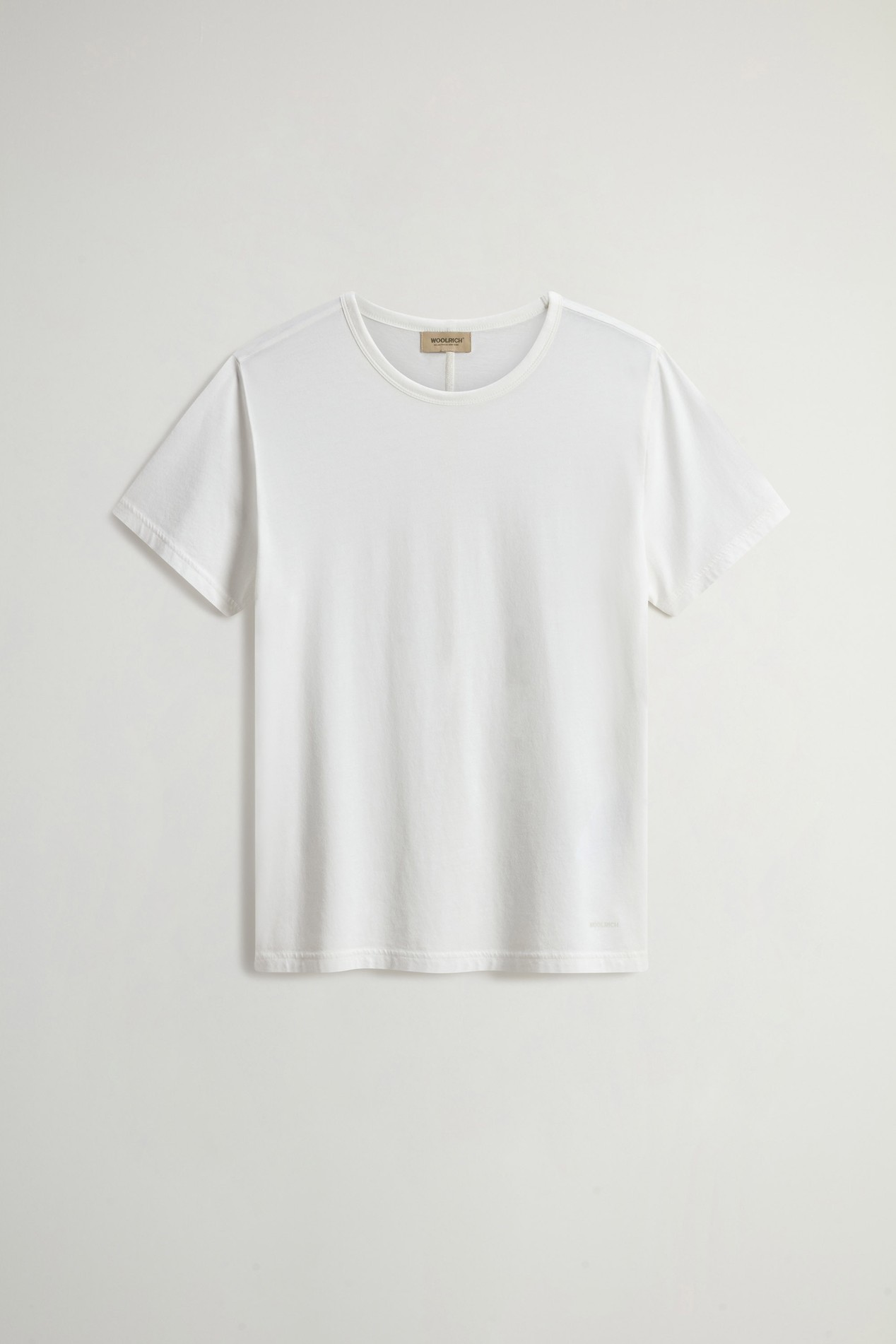 LUXE JERSEY T-SHIRT White photo 5 | Woolrich