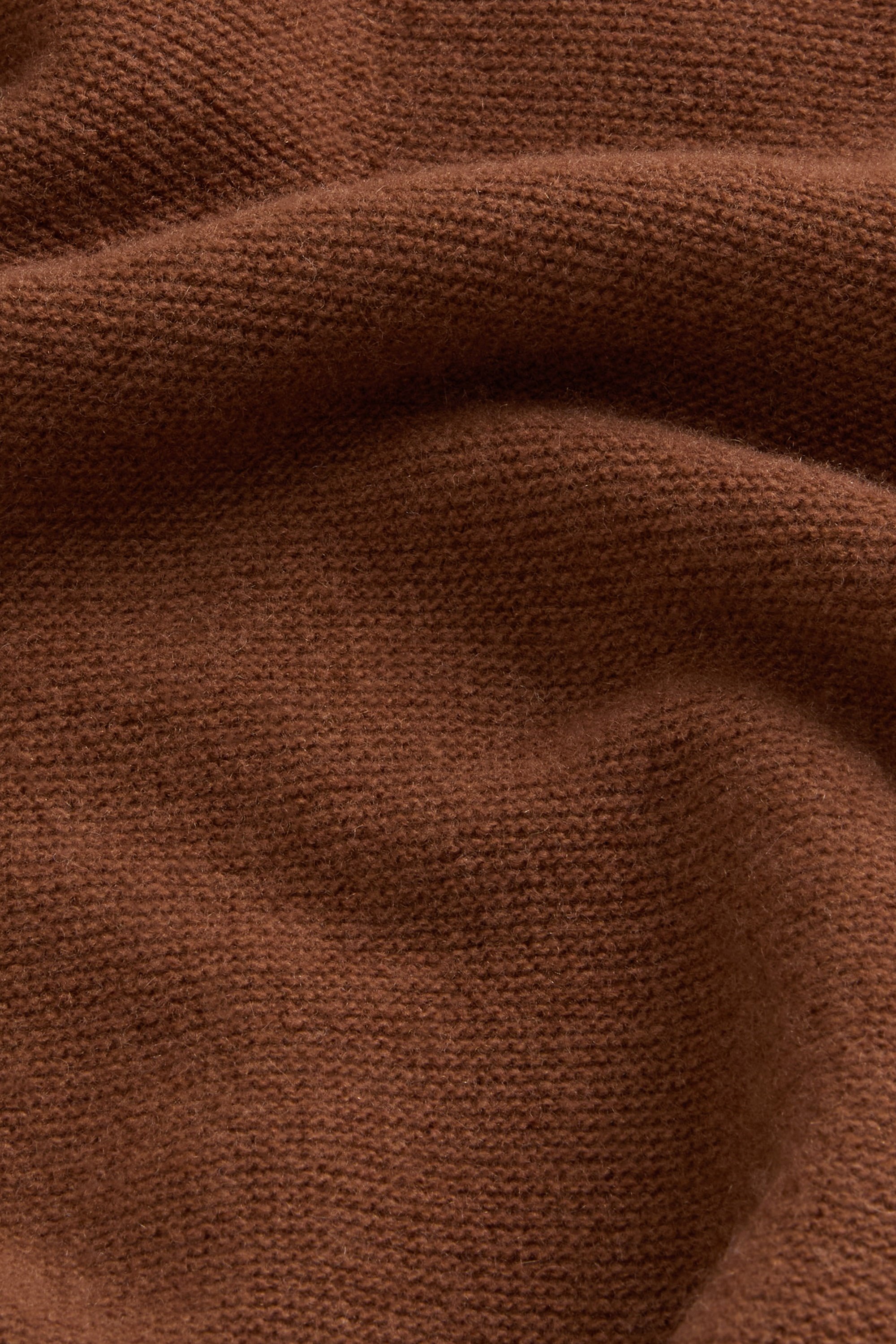 Sweater in Pure Merino Virgin Wool Brown photo 2 | Woolrich