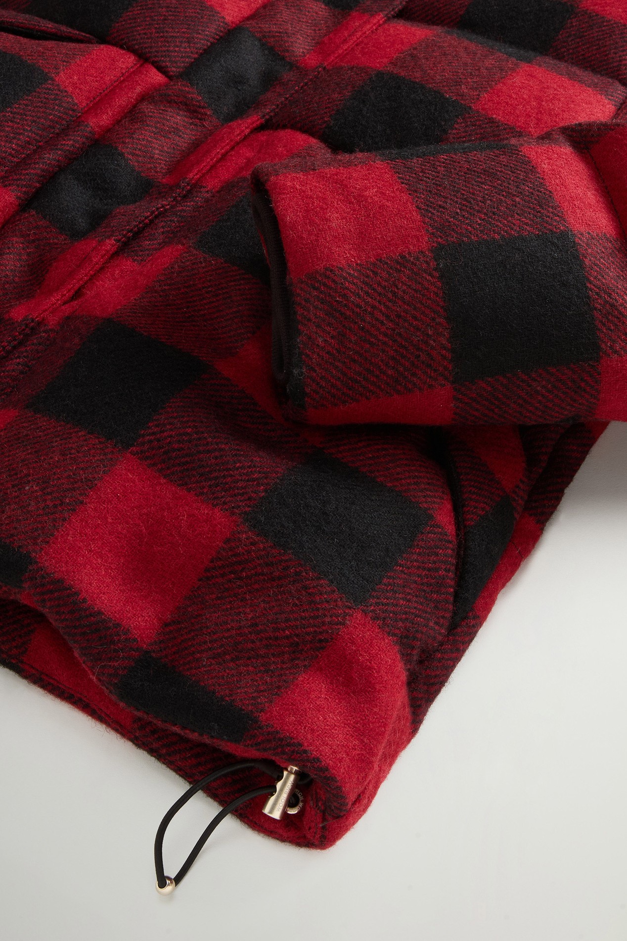 WOOL PUFFER JACKET Red photo 7 | Woolrich
