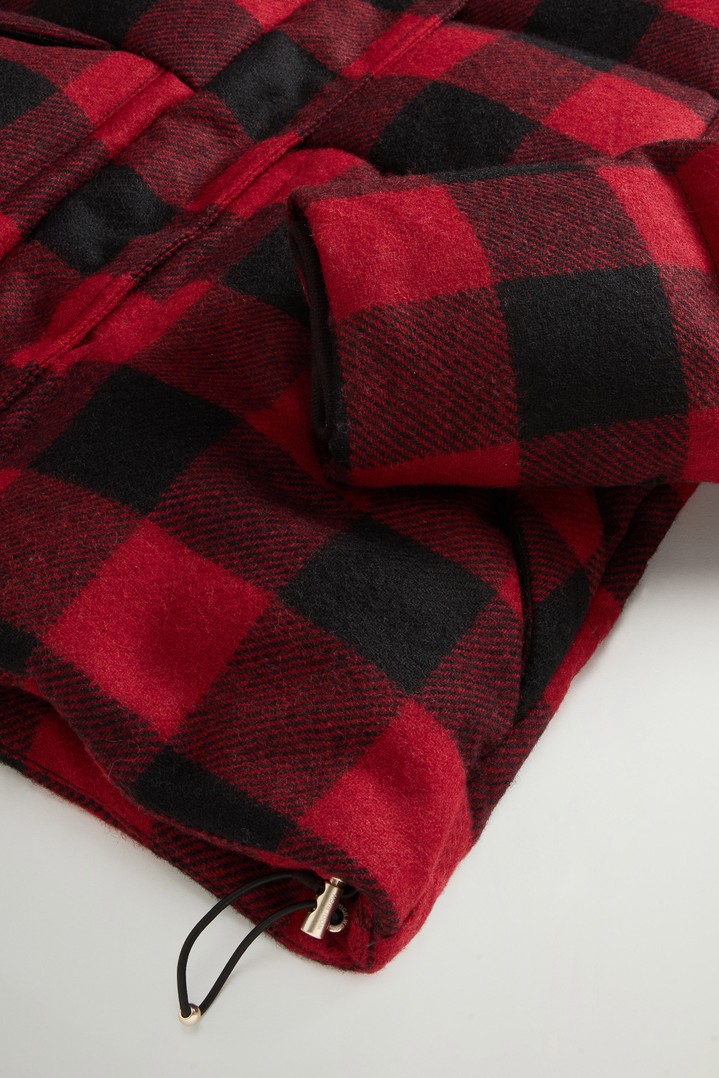 WOOL PUFFER JACKET Red photo 7 | Woolrich