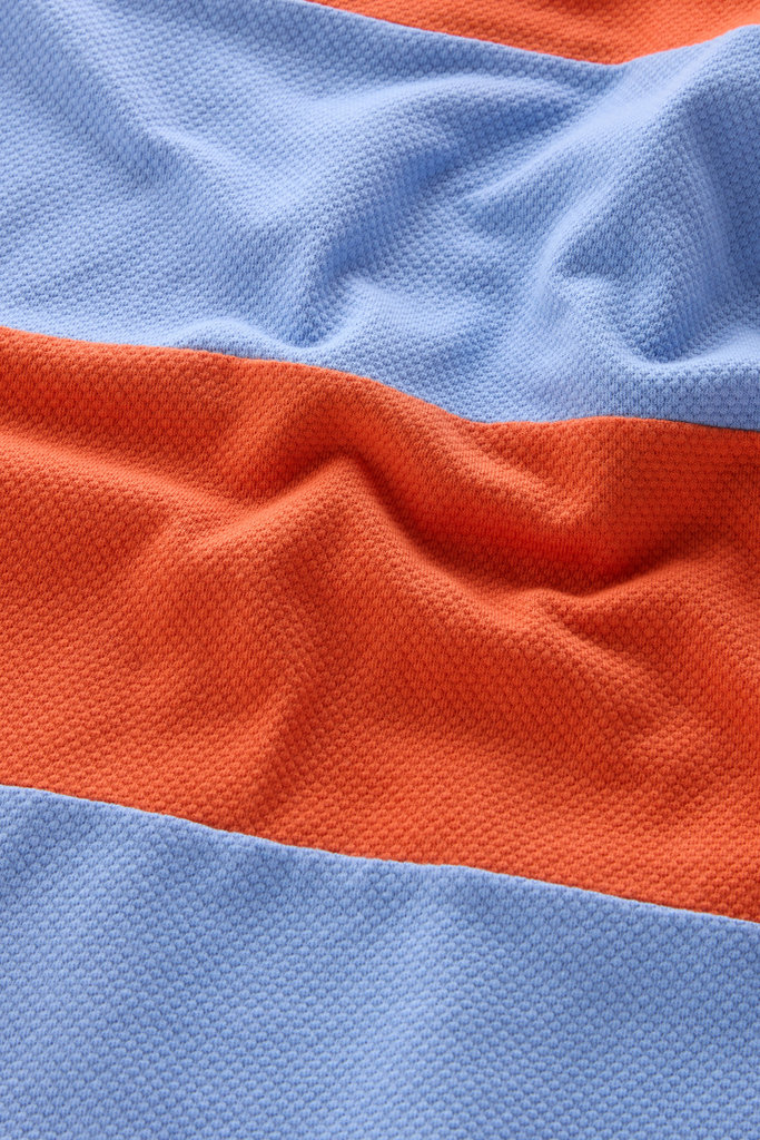 Striped Pure Cotton Piquet Polo Shirt Multicolor photo 4 | Woolrich