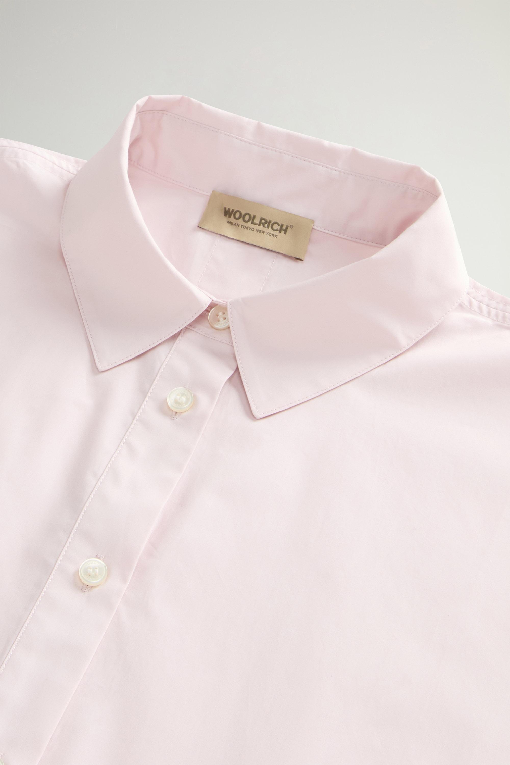 COTTON POPLIN BLOUSE Pink photo 6 | Woolrich