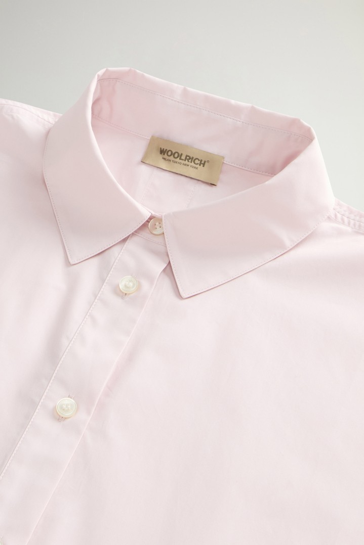 COTTON POPLIN BLOUSE Pink photo 6 | Woolrich